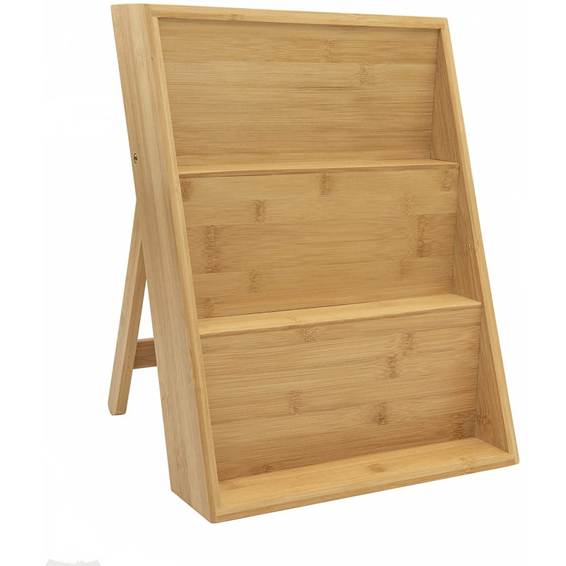 Freestanding Bamboo Spice Rack