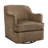 Genuine Leather Swivel Barrel Chairs-1611964130