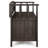 Solid Wood Small Entryway Storage Bench