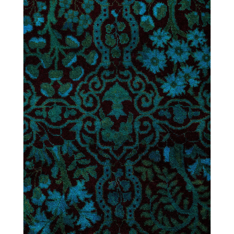 Fine Vibrance One-of-a-Kind 2' 6" X 12' 0" Hand Knotted Area Rug