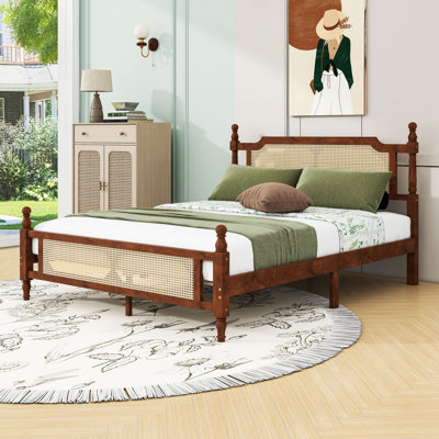 Headboard Bed with Expansive Underbed Storage