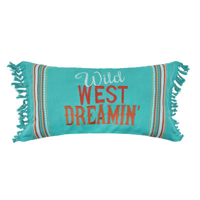 Wild West Dreamin' Woven Throw Pillow