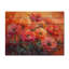 Radiance au coucher du soleil, pivoines, fleurs II - art mural en bois pivoines - sur bois de pin naturel-511281886