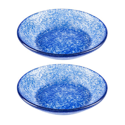 Diamètre de la vaisselle en verre: H 5,5 po: 1,25 po Bol rond en verre (ensemble de 2)