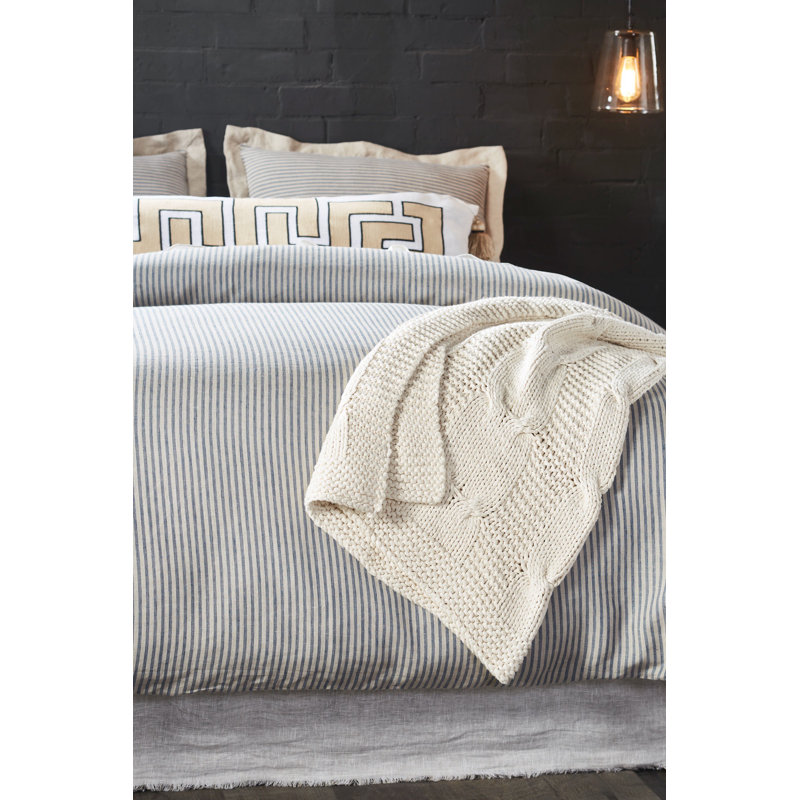 Nardi Striped Linen Duvet Cover