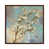 Toile avec cadre en bois brun classique