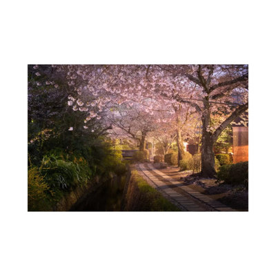 Spring In Japan XIV by Daniel Kordan - Wrapped Canvas Print
