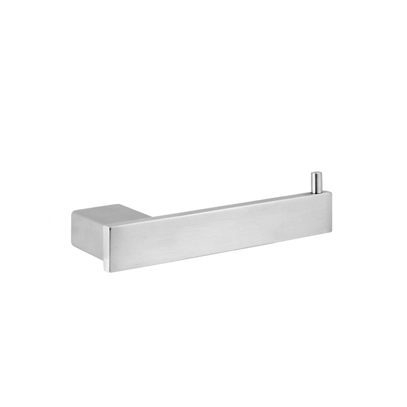 Porte-papier hygiénique à fixation murale, Nickel brossé