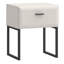 45.2cm W Manufactured Wood Bedside Table