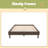 Tool-Less Wood Platform Bed