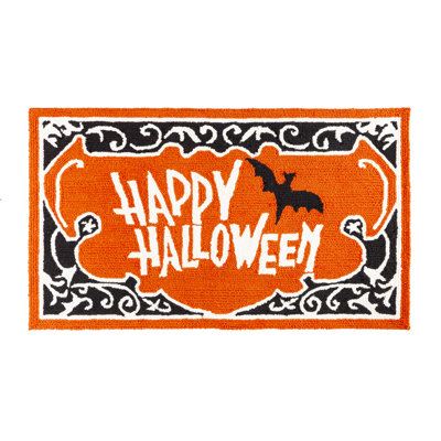 Wilczek No Pattern Halloween Doormat