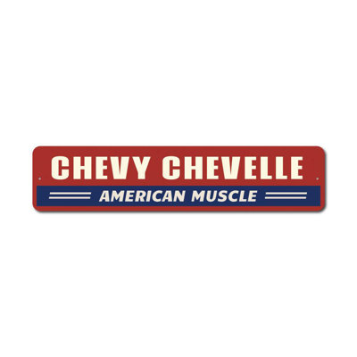 Chevelle Custom Aluminum Sign