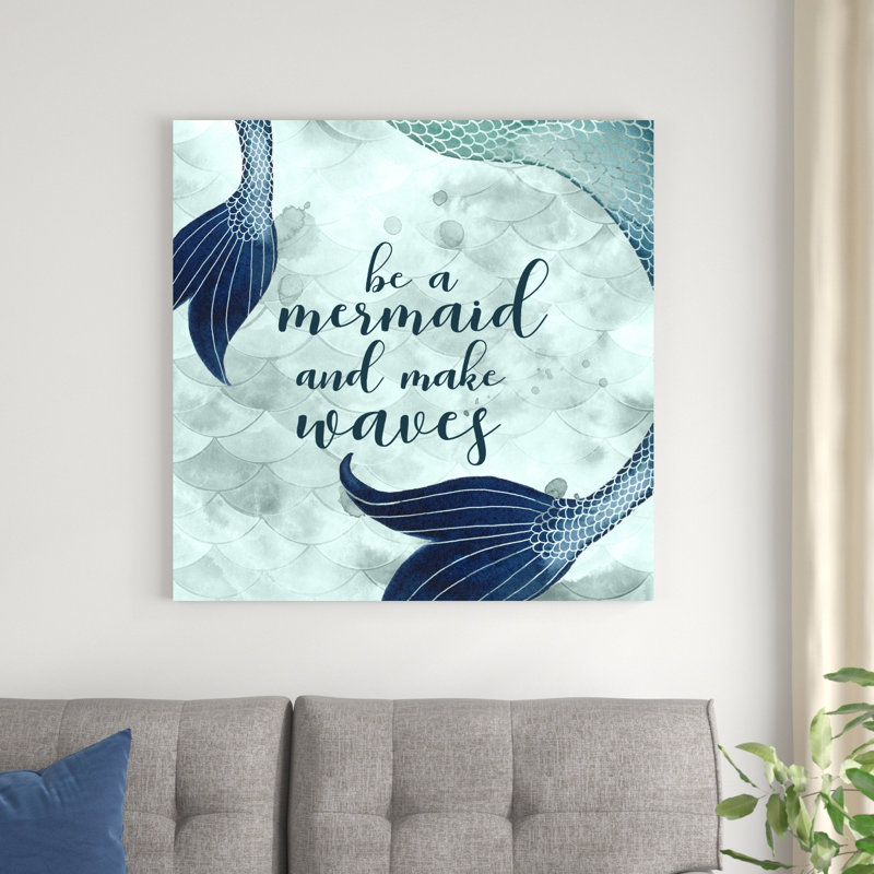 Inspirations de sirène I, H 36 po x l 36 po