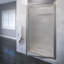 Sopora 27.25'' - 29'' W x 63.5'' H Pivot Framed Shower Door with Pattern Glass-14170984-14170982