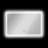Bodine Glass Flat Wall Mirror-1703053106