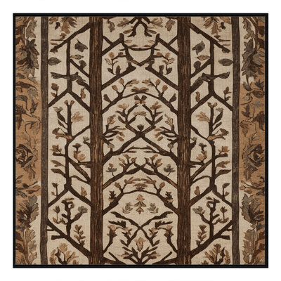 Machine Washable Turkish Brown Area Rug