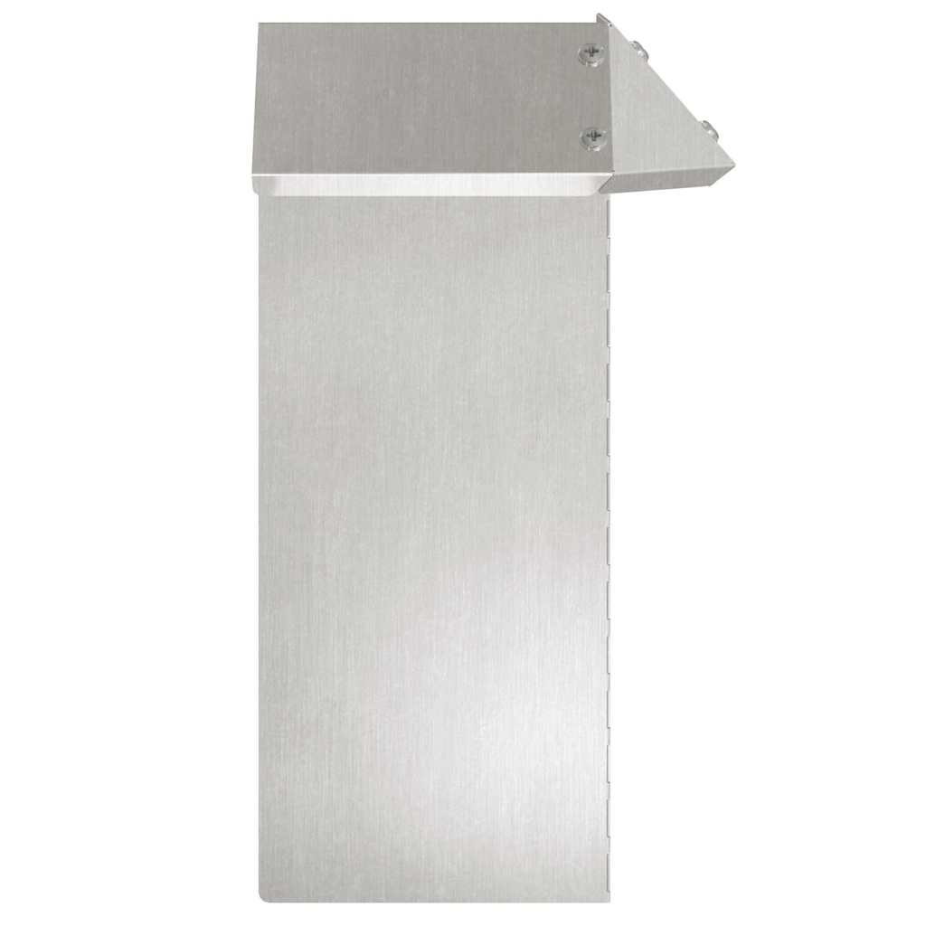 25cm H x 13.5cm W Stainless Steel Hardware