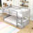 Twin Over Twin Wood Floor Bunk Bed-1366247904