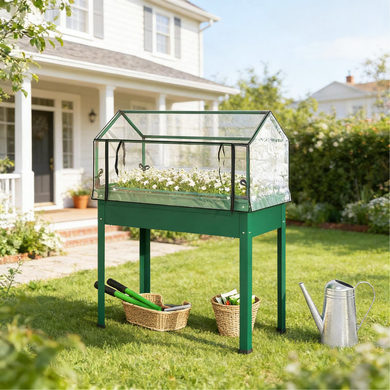 Jardinière moderne surélevée, lit pour plante
