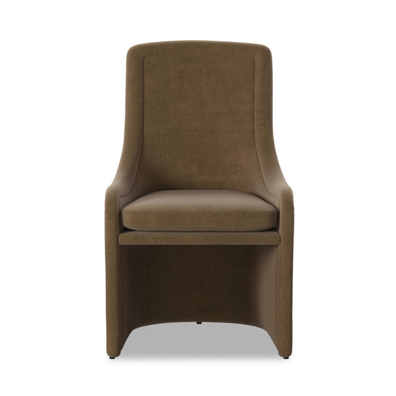 Blaire Upholstered Dining Chair, Monte Mushroom