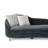 Light luxury simple solid wood recliner