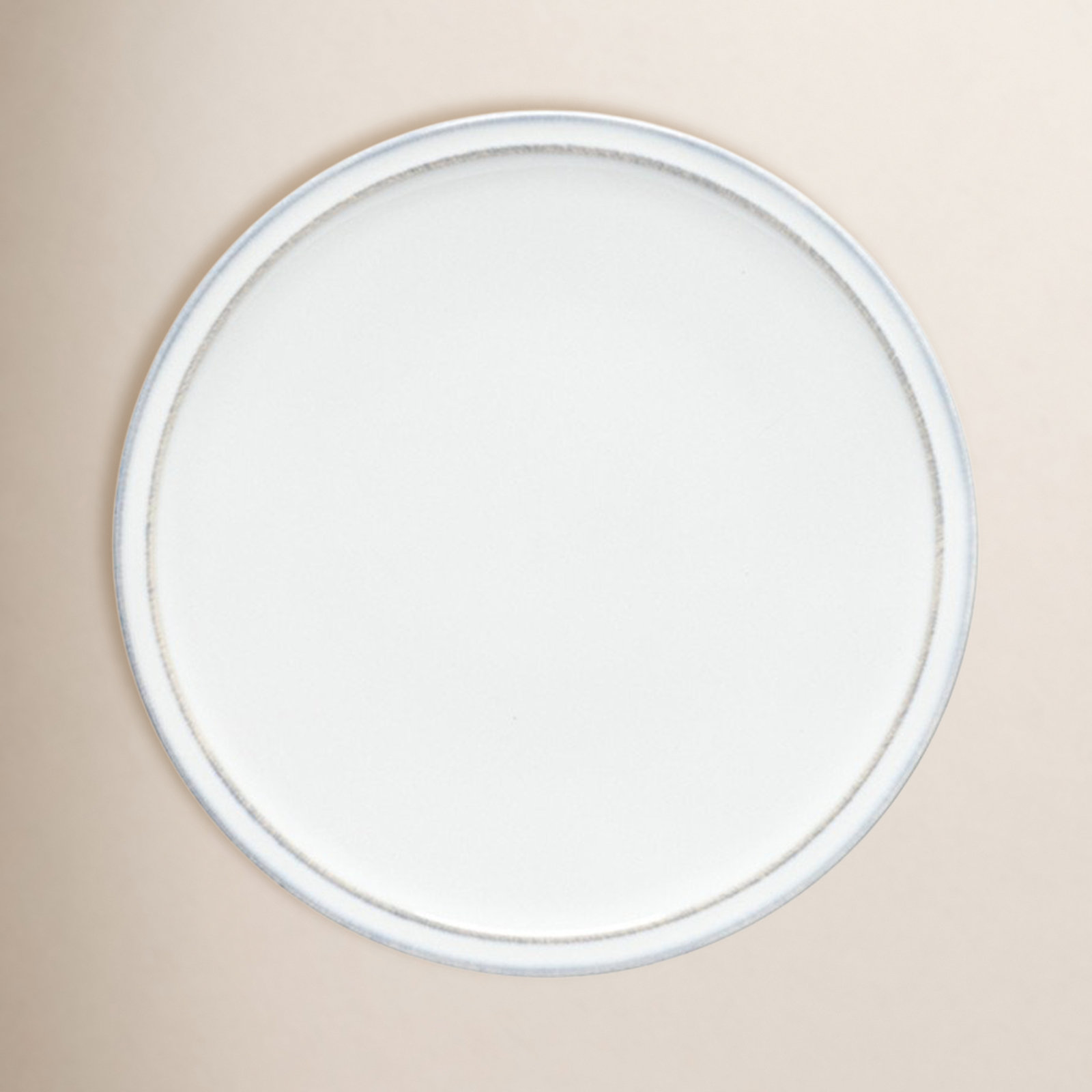 Costa Nova Friso Bread Plate, White