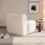Canapé Boneless, fauteuil d'appoint simple surdimensionné de 42 po de largeur, fauteuil en chenille de style Mid-Century moderne-98871924