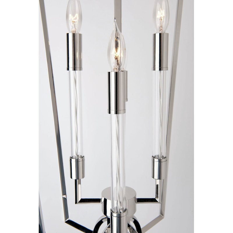 Waterloo 8 - Light Glass Chandelier