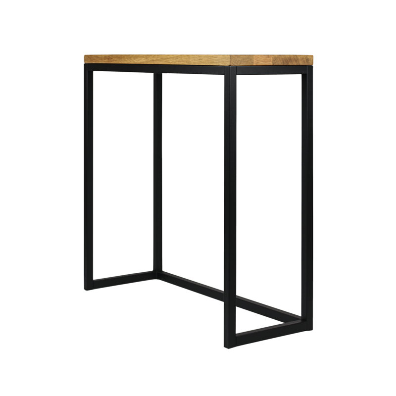 Mcgaha 80cm Solid Wood Top Console Table