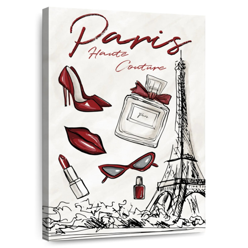 Aime Paris Haute Couture, H 12 po x l 8 po