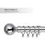 Aspire Homeware Adjustable Plain Metal Ball Curtain Rod With Hardware Accessories-1956029896-1956029876