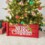 Collier pour arbre de Noël en bois "MERRY Christmas"-99007220-99007217