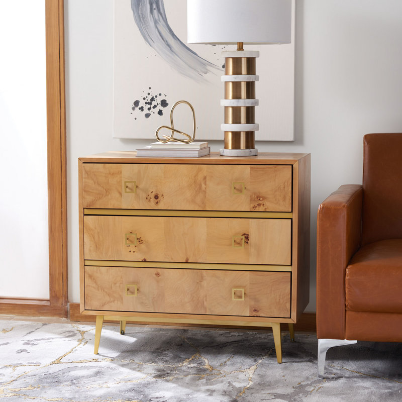 31.9'' W 3 - Drawer Dresser, Natural