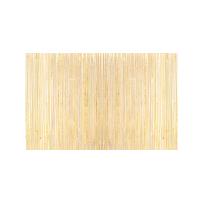 Panneau d'intimité à lattes de 6 pi de hauteur x 16 L, aspect lisse, permet la circulation de l'air, idéal pour la décoration murale et la clôture naturelle extérieure longue, stabilité à l'air séché, rouille, barrières de piscine idéales