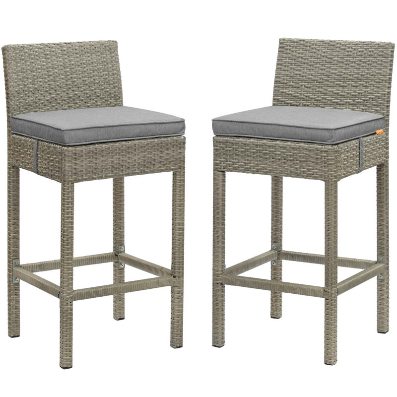 Tabouret de bar Conduit, Gris