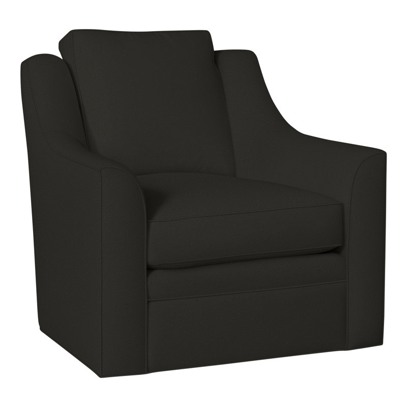 Fauteuil pivotant American Bungalow Nicholas, Perigold montage onyx