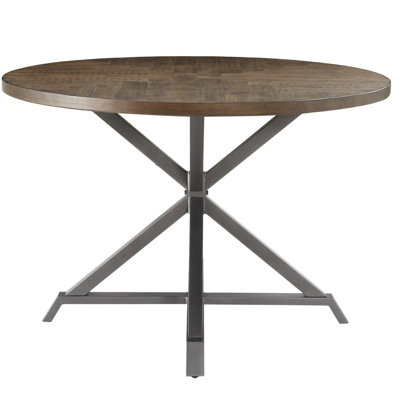 Industrial Style Round Dining Table