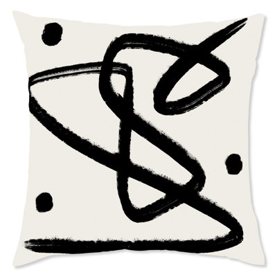  Paint Square Pillow Cover & Insert