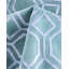 Tapis moderne fait à la main de conception unique - bleu, 9 pi 3 po x 12 pi 1 po