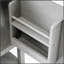 Meuble-lavabo en céramique durable avec lavabo, portes à fermeture douce et grand espace de rangement pour les salles de bain modernes-2031252772