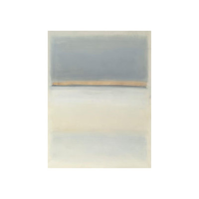Blue-Gray Ocean Painting by Samuel Kane