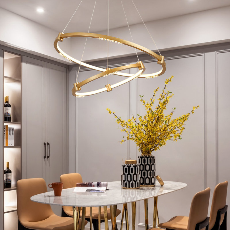 Sabb 2 - Light Geometric LED Chandelier