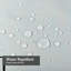 Rideau de douche bleu ciel pastel avec 12 crochets-62674836