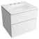 American Standard Studio S 20'' White Vitreous China Rectangular Bathroom Sink with Overflow