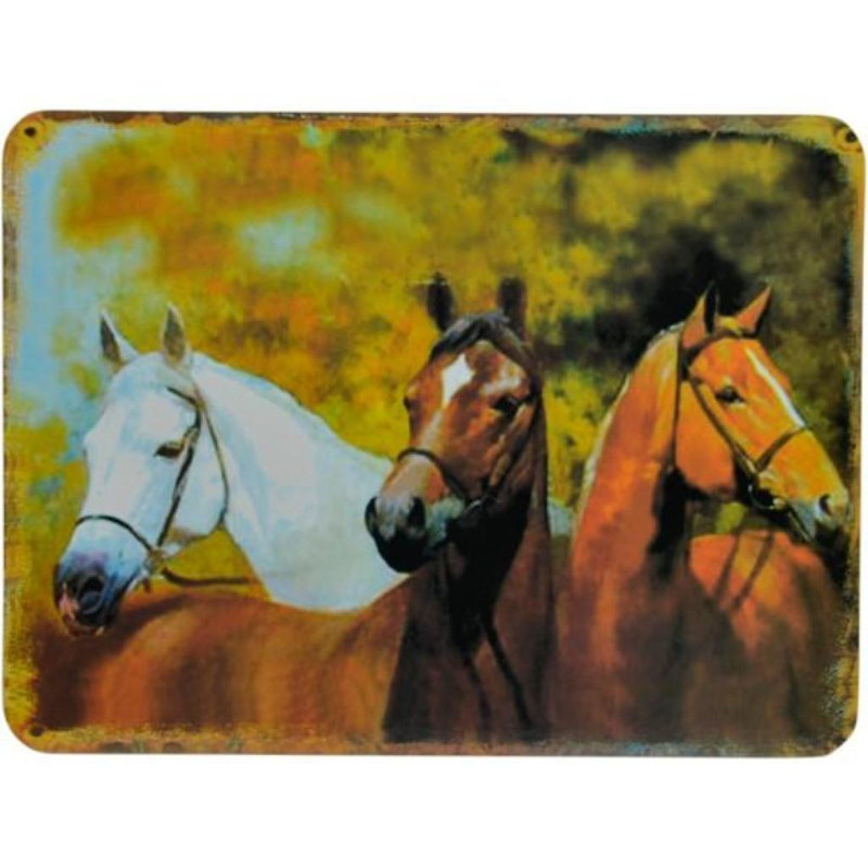 Napperons, ensemble de 4 chevaux