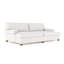 Leroy Rolled Panel-Arm Daybed with Bun Feet-2016550554-2015855677