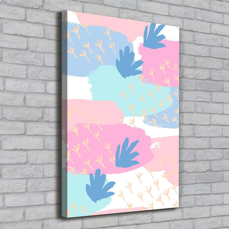 Colourful Spots - Wrapped Canvas Print