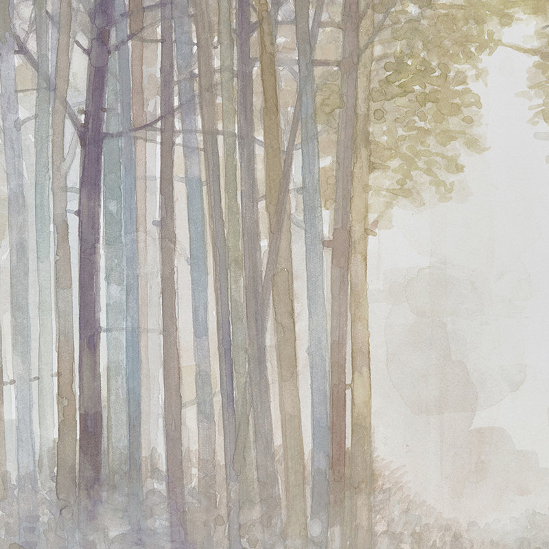 Forest Pond Wall Art - Serene Scene And Hanging Solutions 3 With Gel Texture