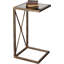 Zafina Glass End Table