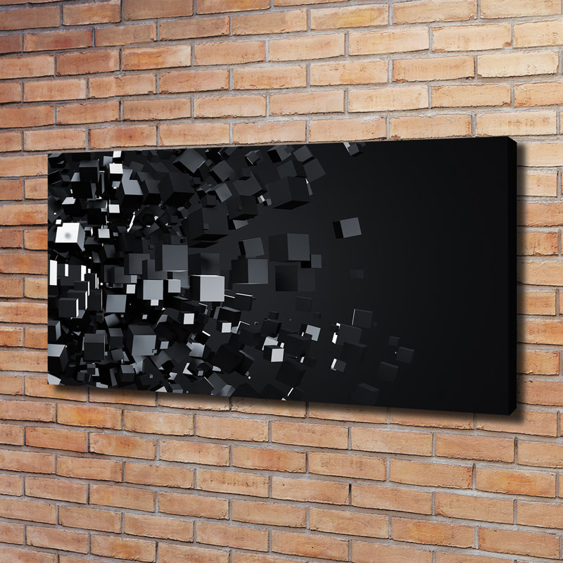 3D Abstraction - Wrapped Canvas Print